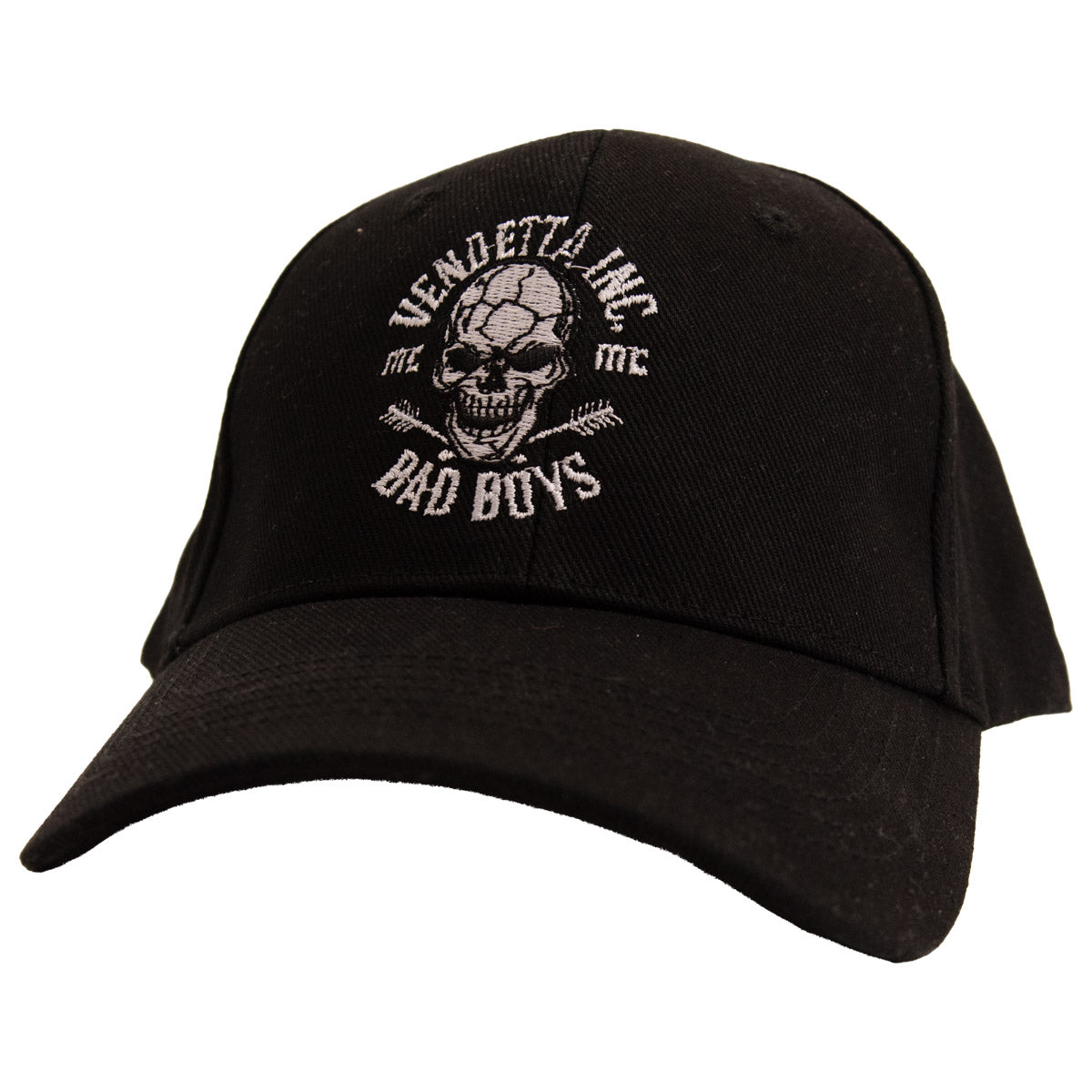Vendetta Inc. 6 Panel Cap Bad Boys MC schwarz