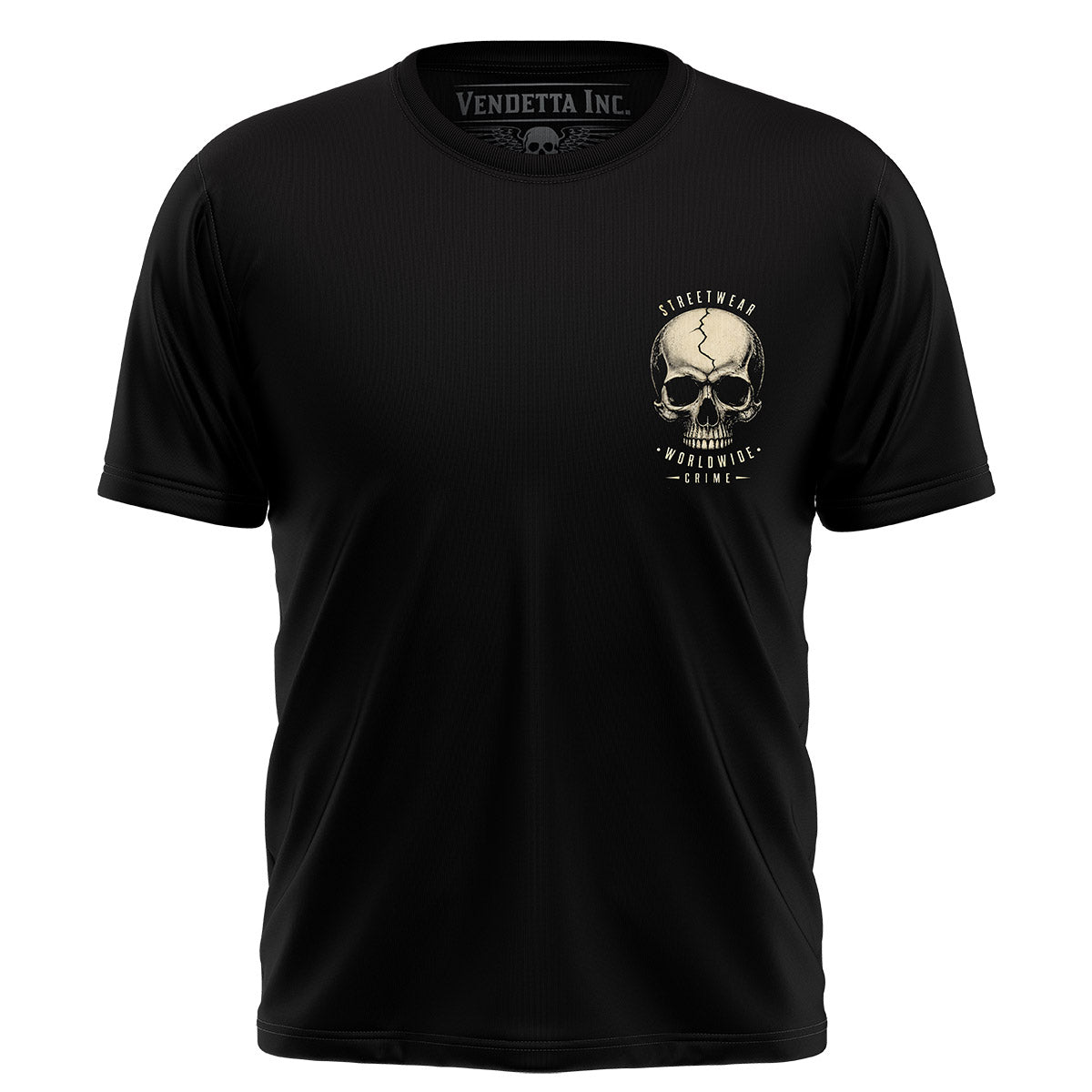 Vendetta Inc. Herren Shirt Crime Silence schwarz
