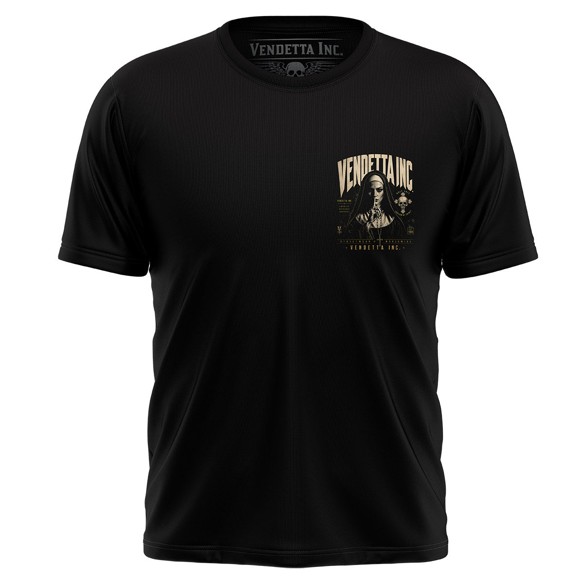 Vendetta Inc. Herren Shirt Holy Silence schwarz