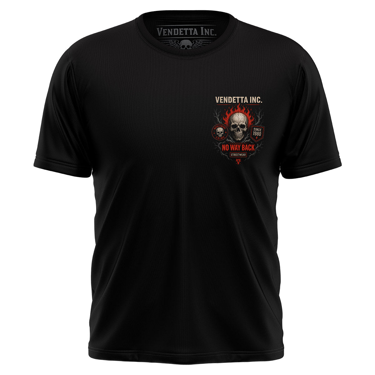 Vendetta Inc. Herren Shirt No Way Back schwarz