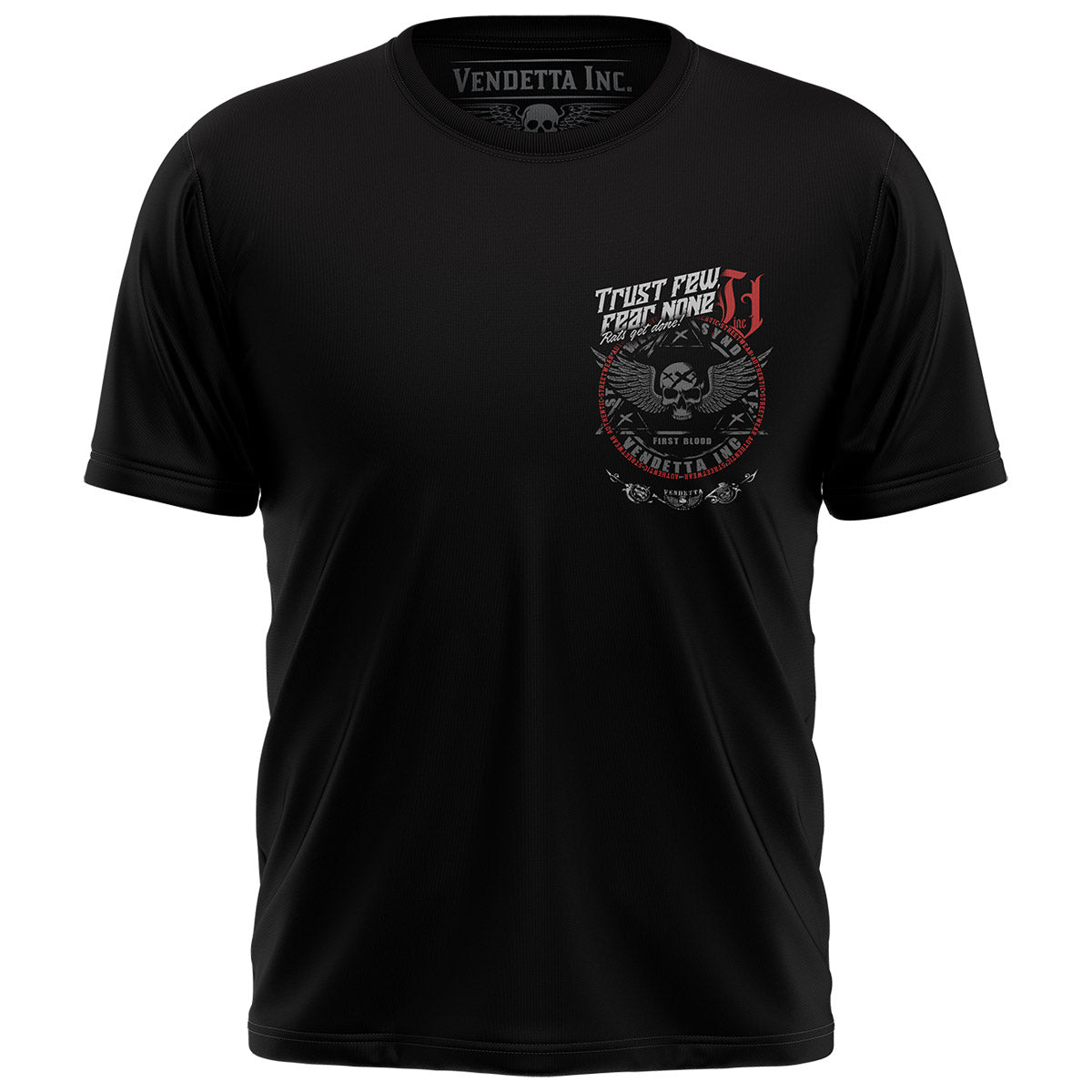 Vendetta Inc. Shirt Chainsaw Rat schwarz VD-1579