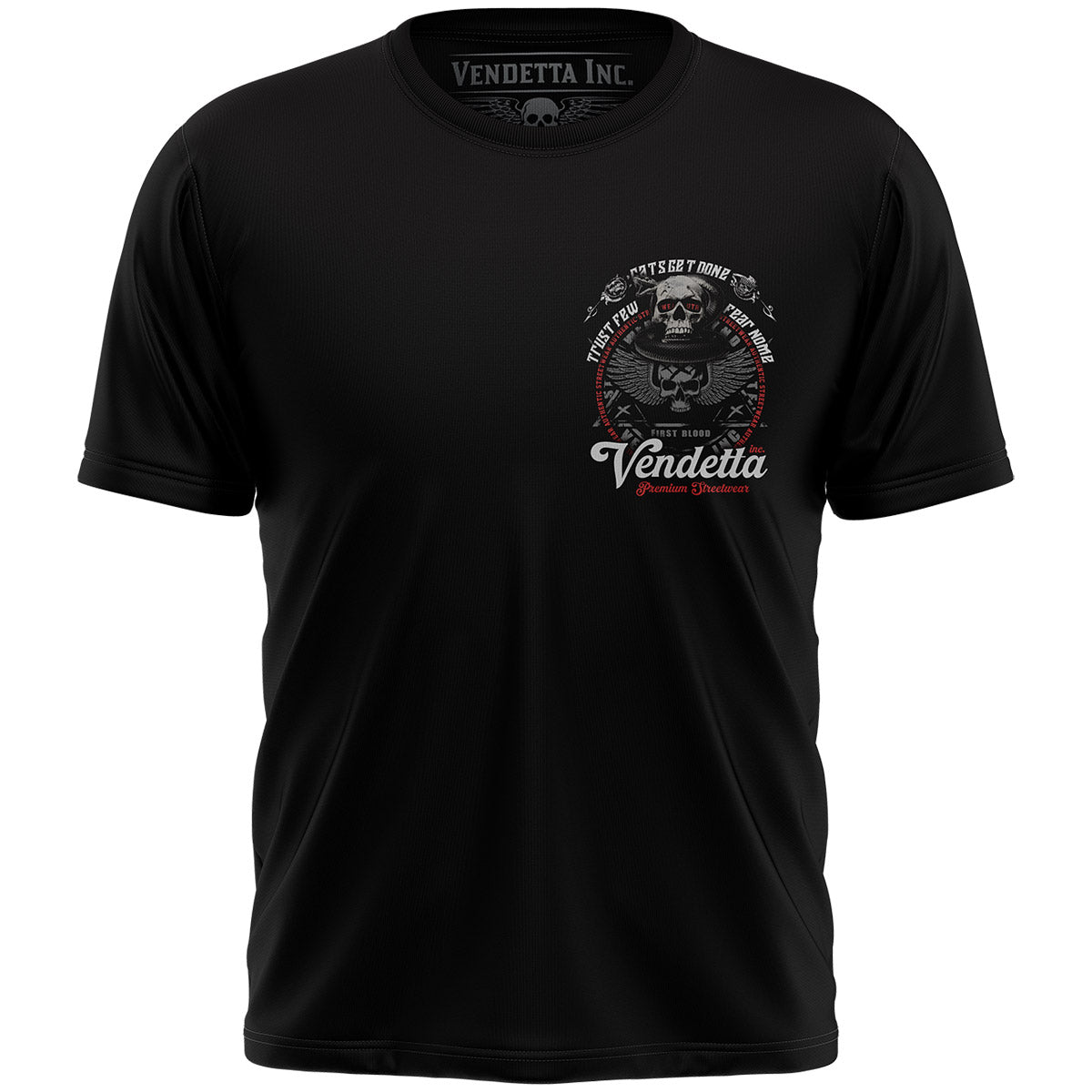 Vendetta Inc. Shirt Rats Get Done schwarz VD-1580