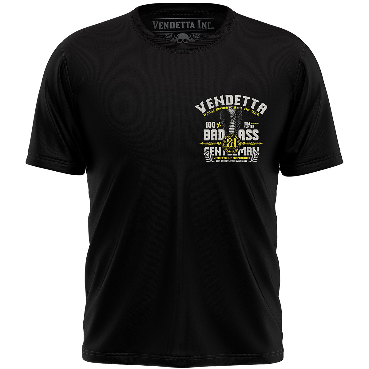 Vendetta Inc. Shirt Dark Gentleman schwarz VD-1228