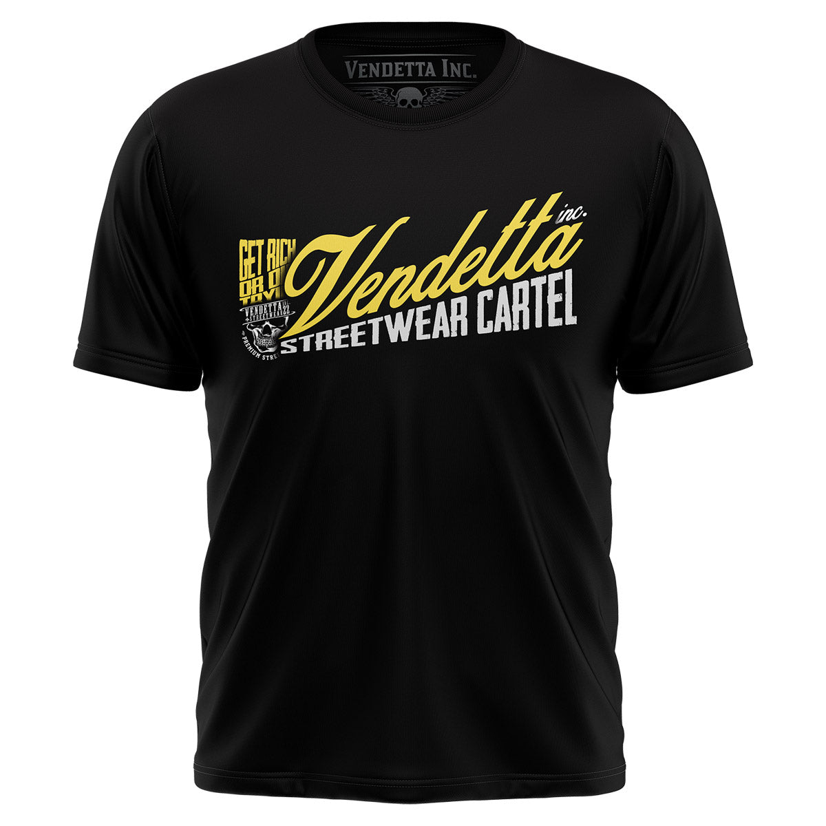 Vendetta Inc. Shirt Cartel Mode schwarz VD-1600