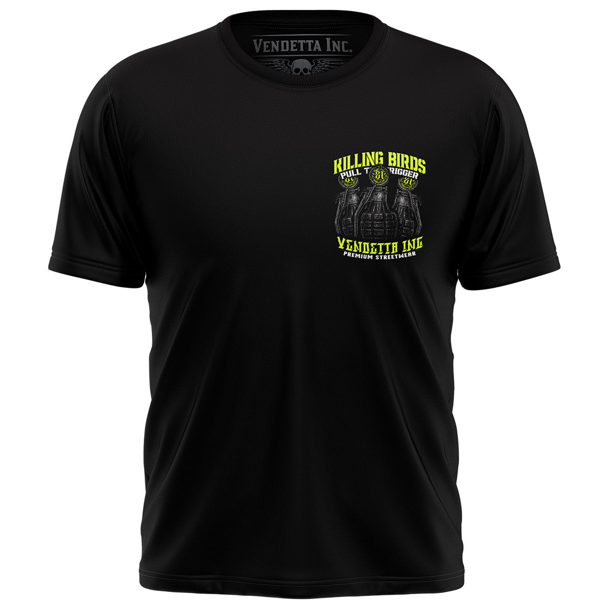 Vendetta Inc. Shirt Killing Birds schwarz VD-1661