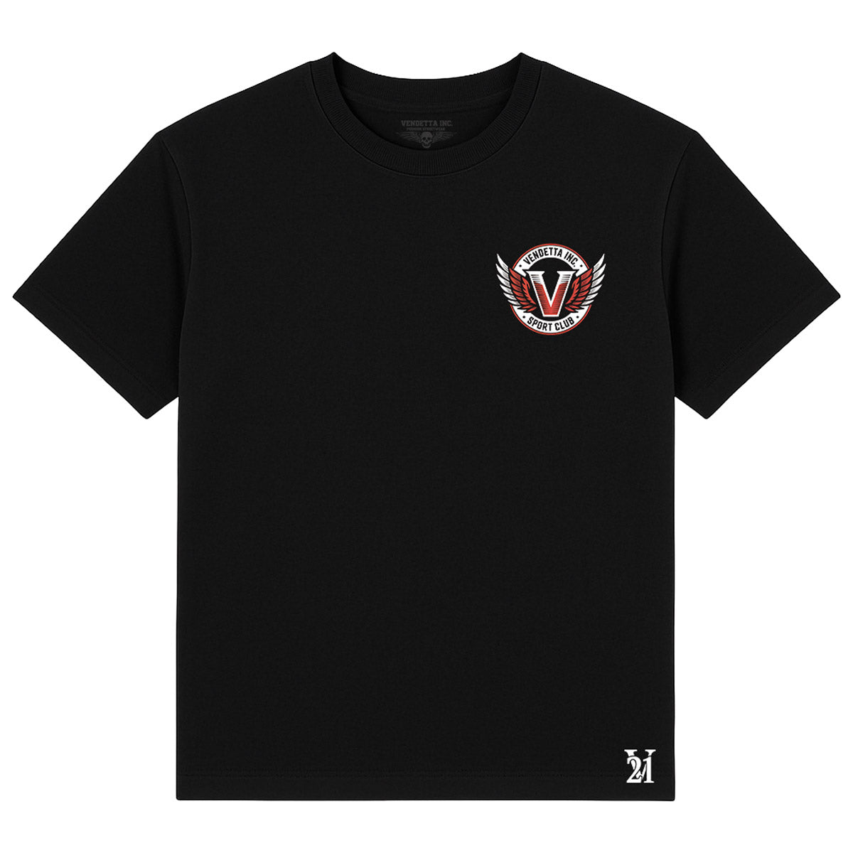 Vendetta Inc. Shirt Fight Squad Skull schwarz