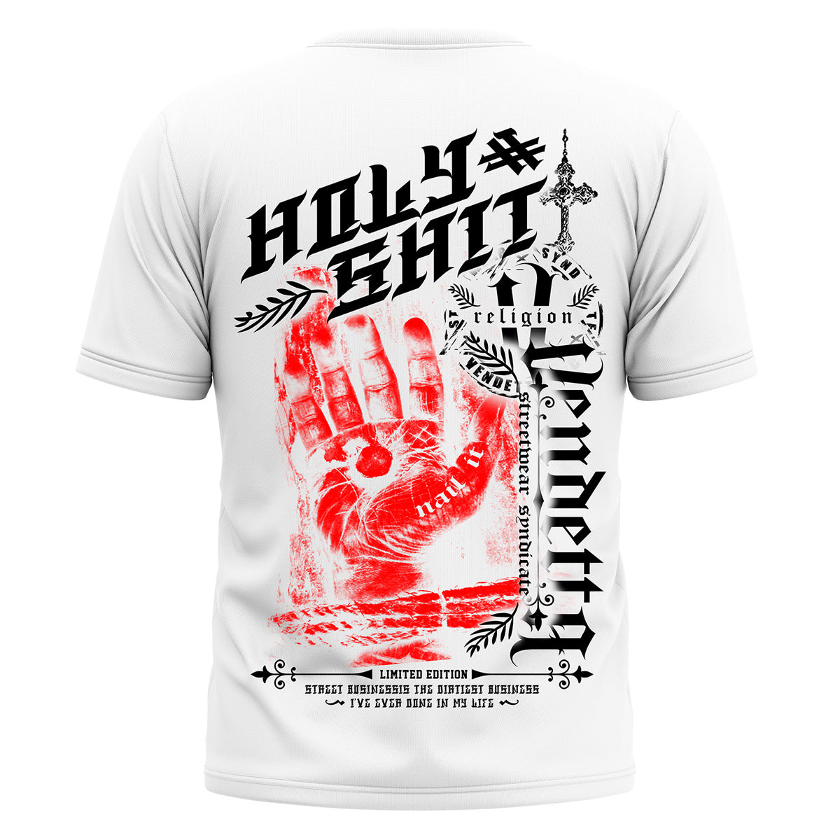 Vendetta Inc. Shirt Holy weiß VD-1227