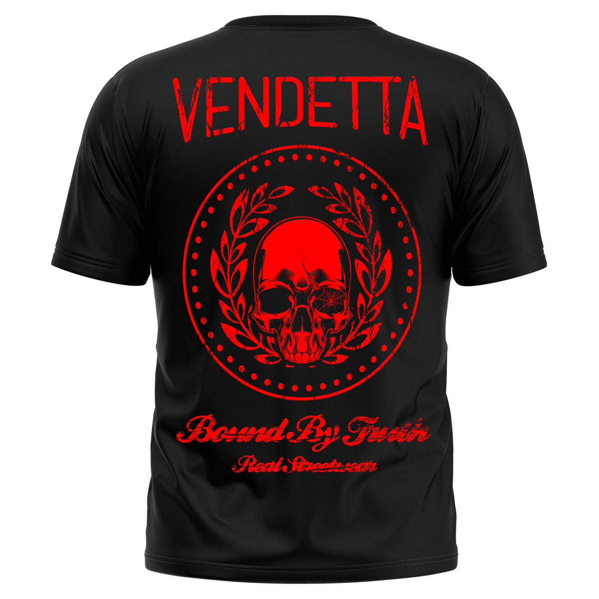 Vendetta Inc. Shirt Bound schwarz-rot VD-1006