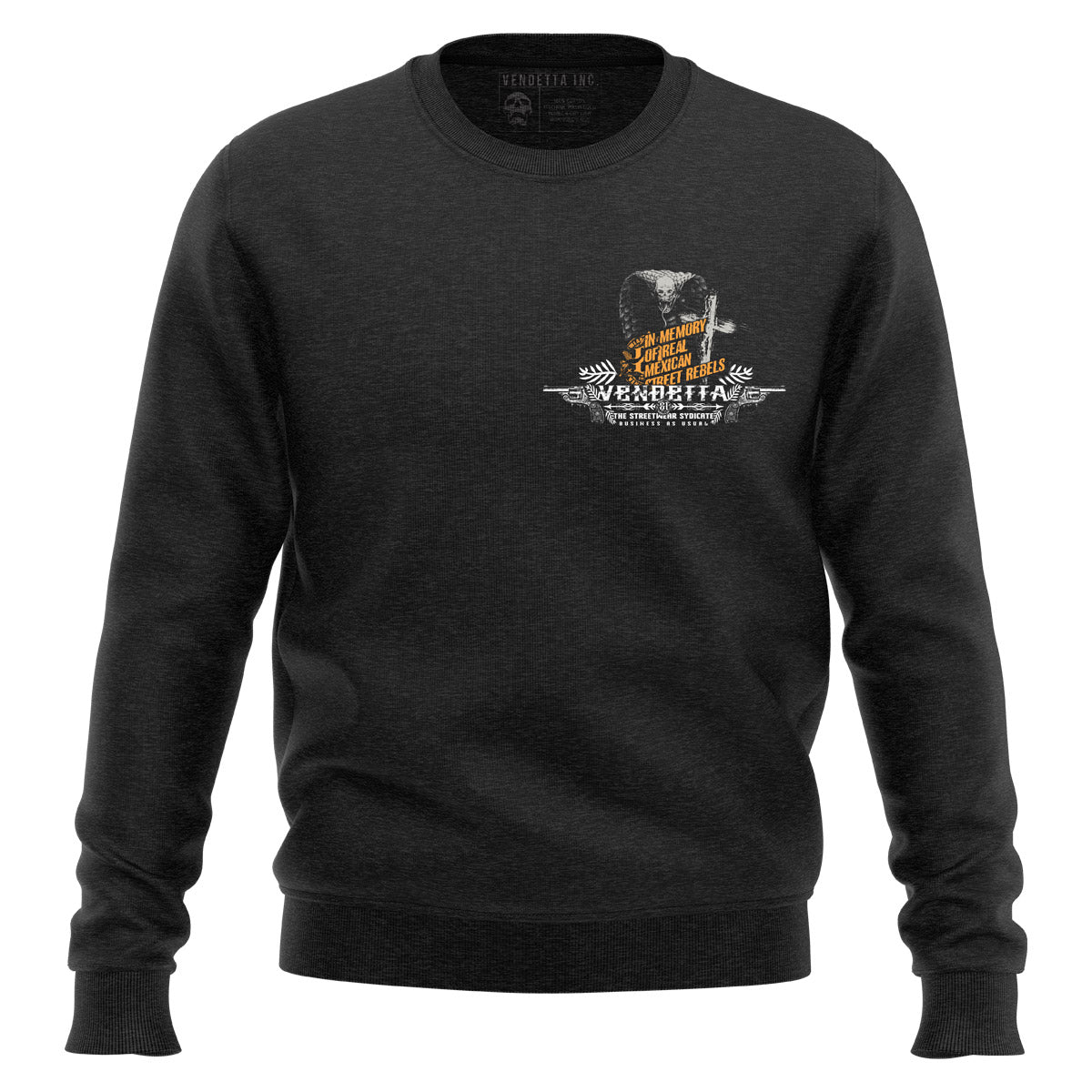 Vendetta Inc. Sweatshirt Black Money schwarz VD-4025