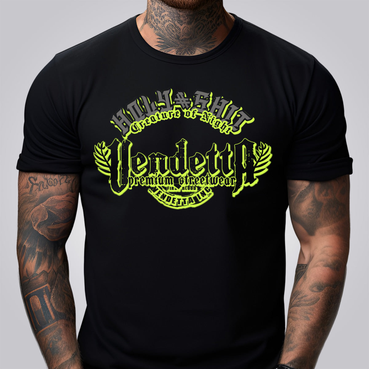 Vendetta Inc. Shirt schwarz Creature VD-1298