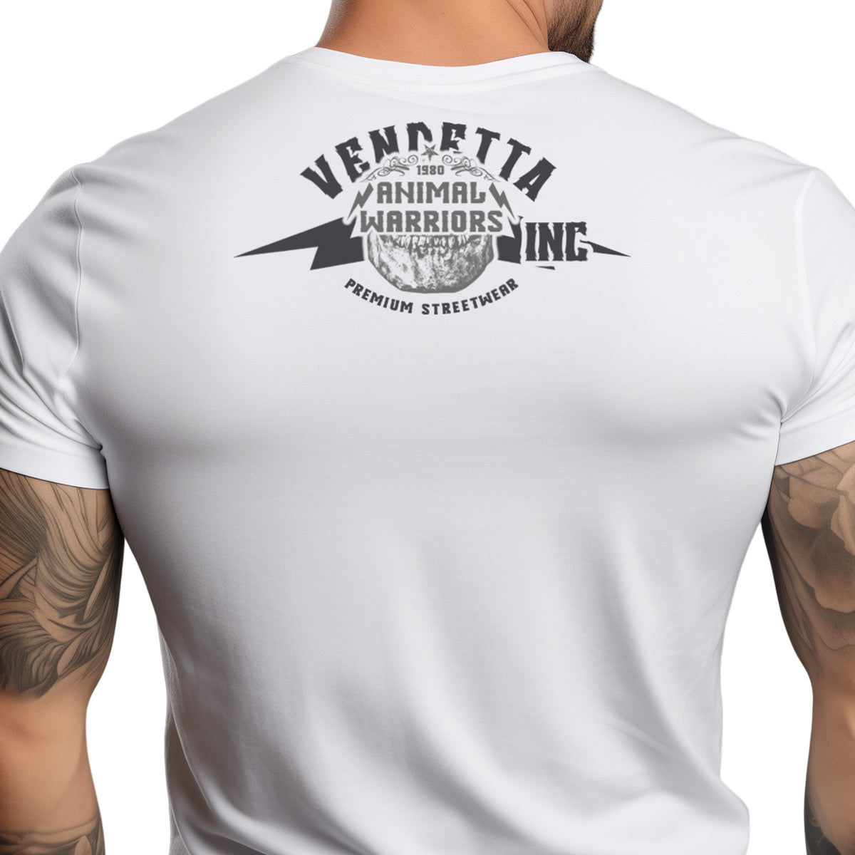 Vendetta Inc. Shirt weiß Save The Ducks VD-1376