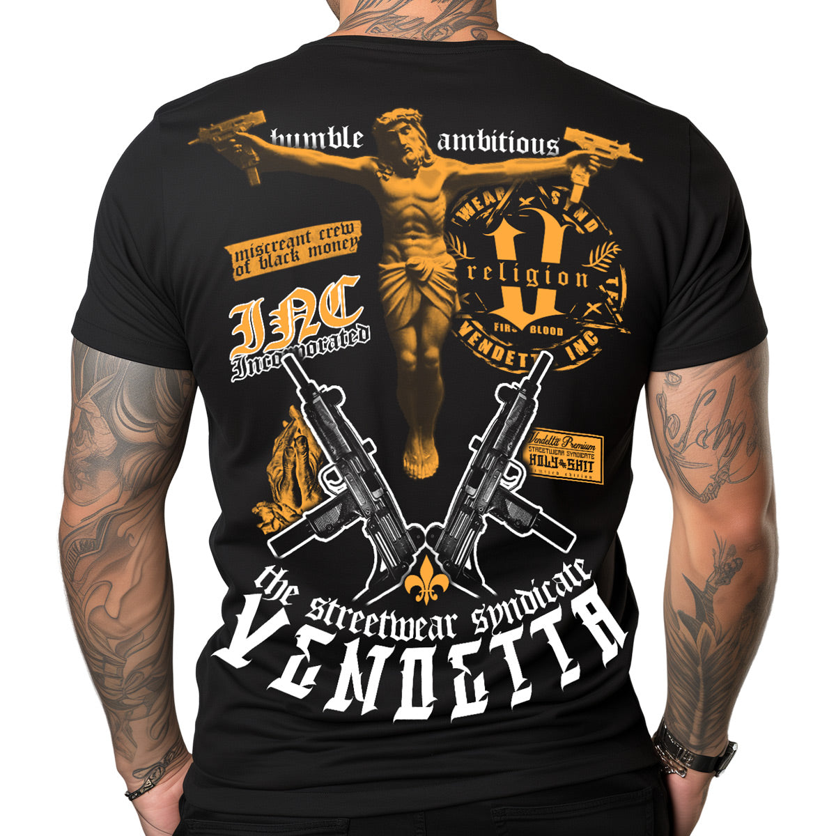 Vendetta Inc. Shirt schwarz Humble Money VD-1356
