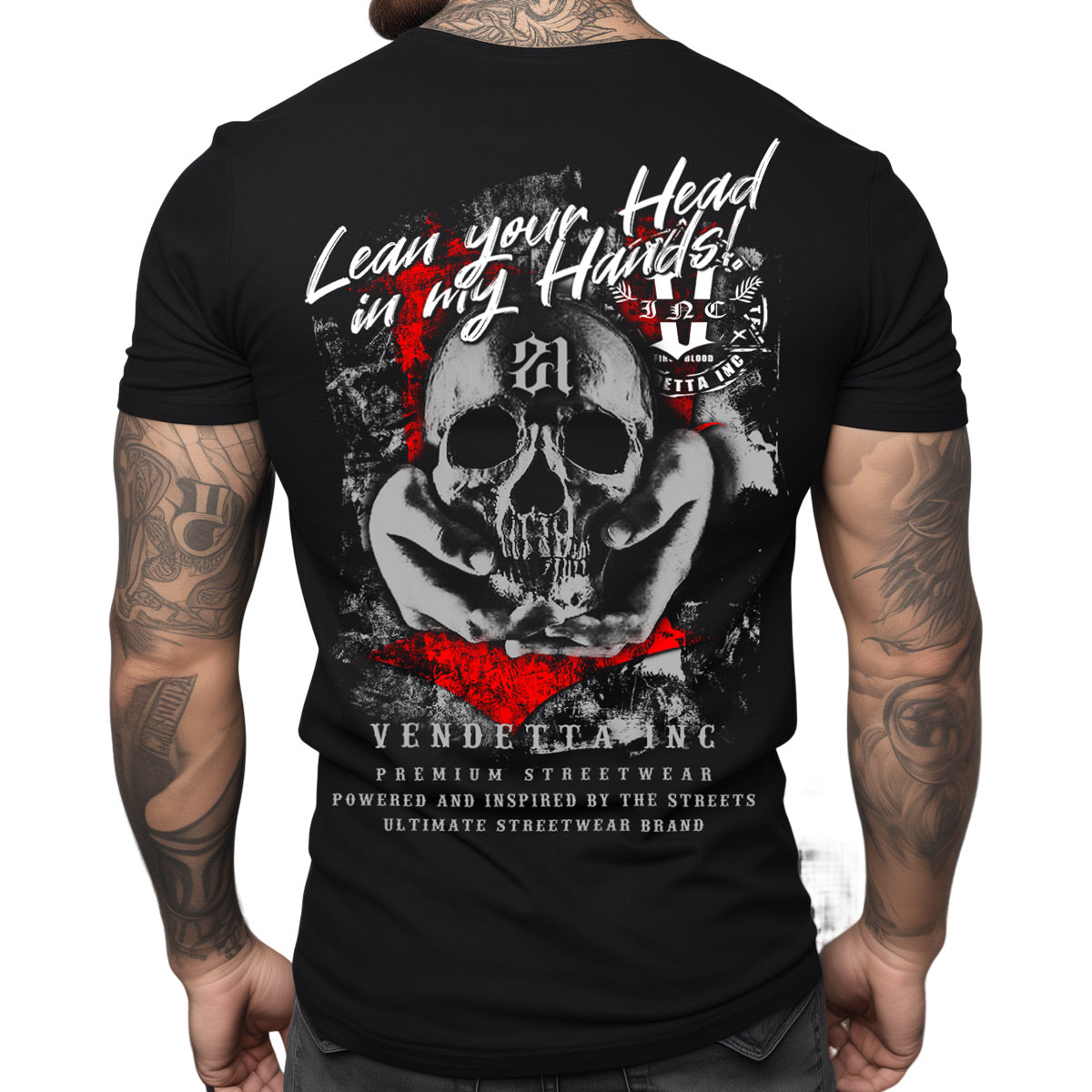 Vendetta Inc. Shirt schwarz Head 21 VD-1238