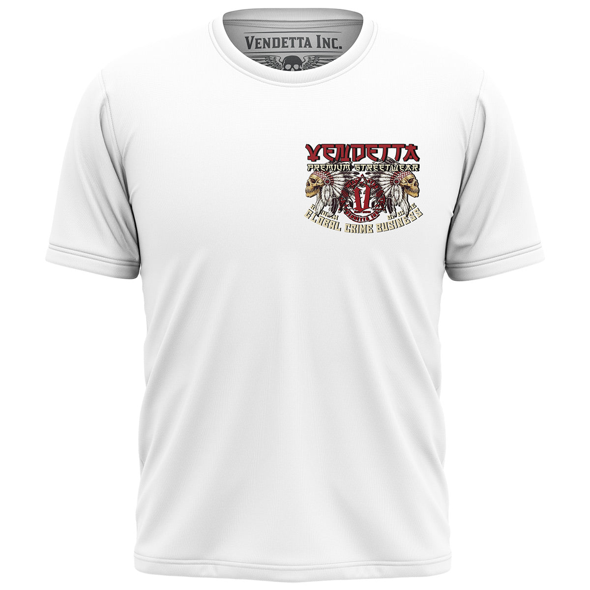 Vendetta Inc. Shirt Requiem weiß VD-1398