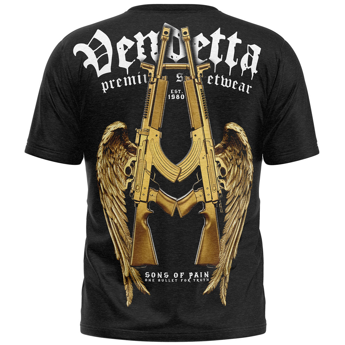 Vendetta Inc. Shirt Sons of Pain schwarz VD-1431