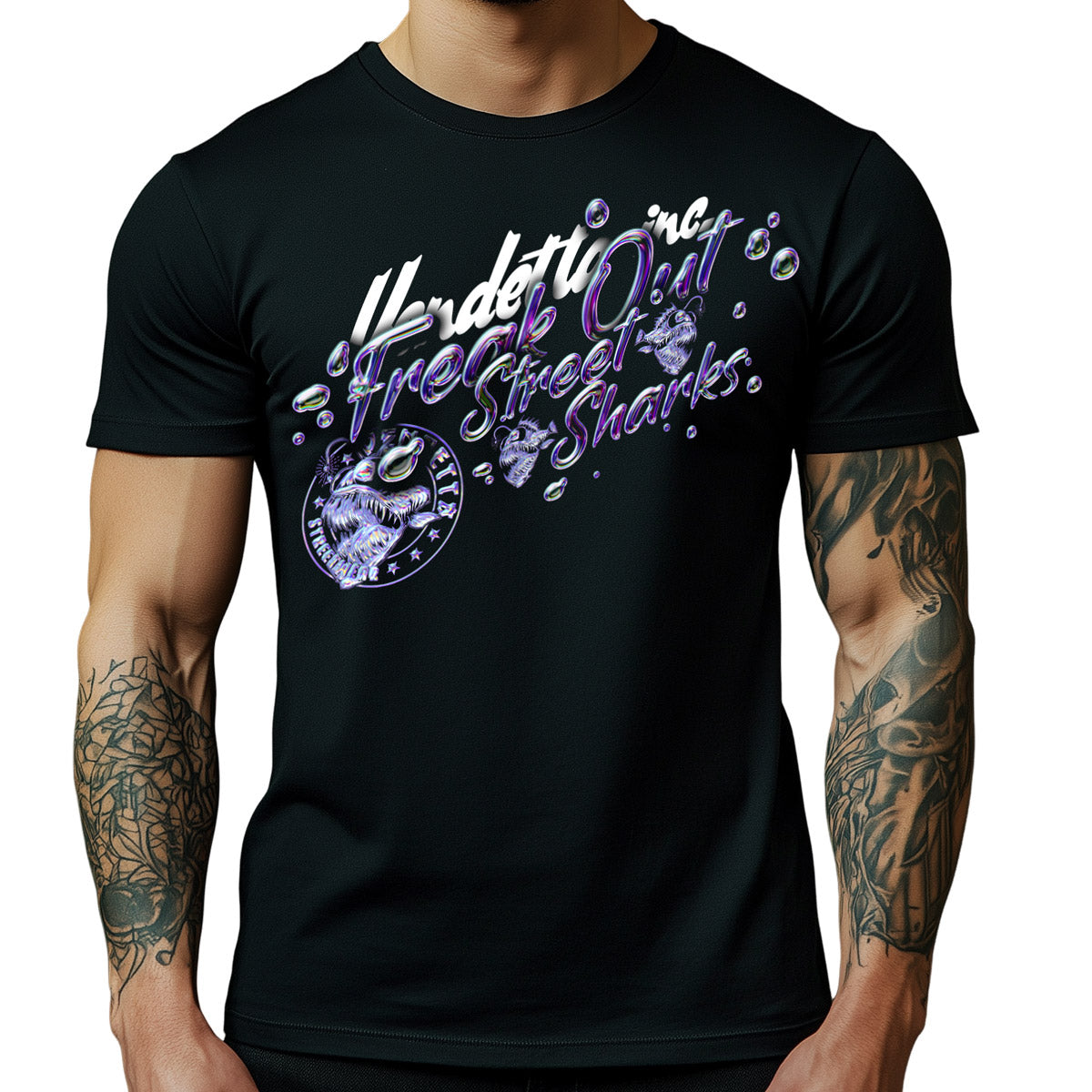 Vendetta Inc. Shirt schwarz Street Shark VD-1299