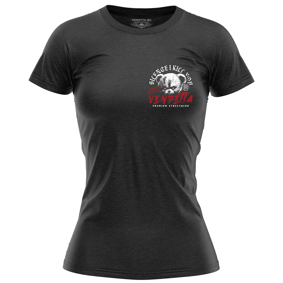 Vendetta Inc. Shirt Teddy Attack schwarz VD-0045
