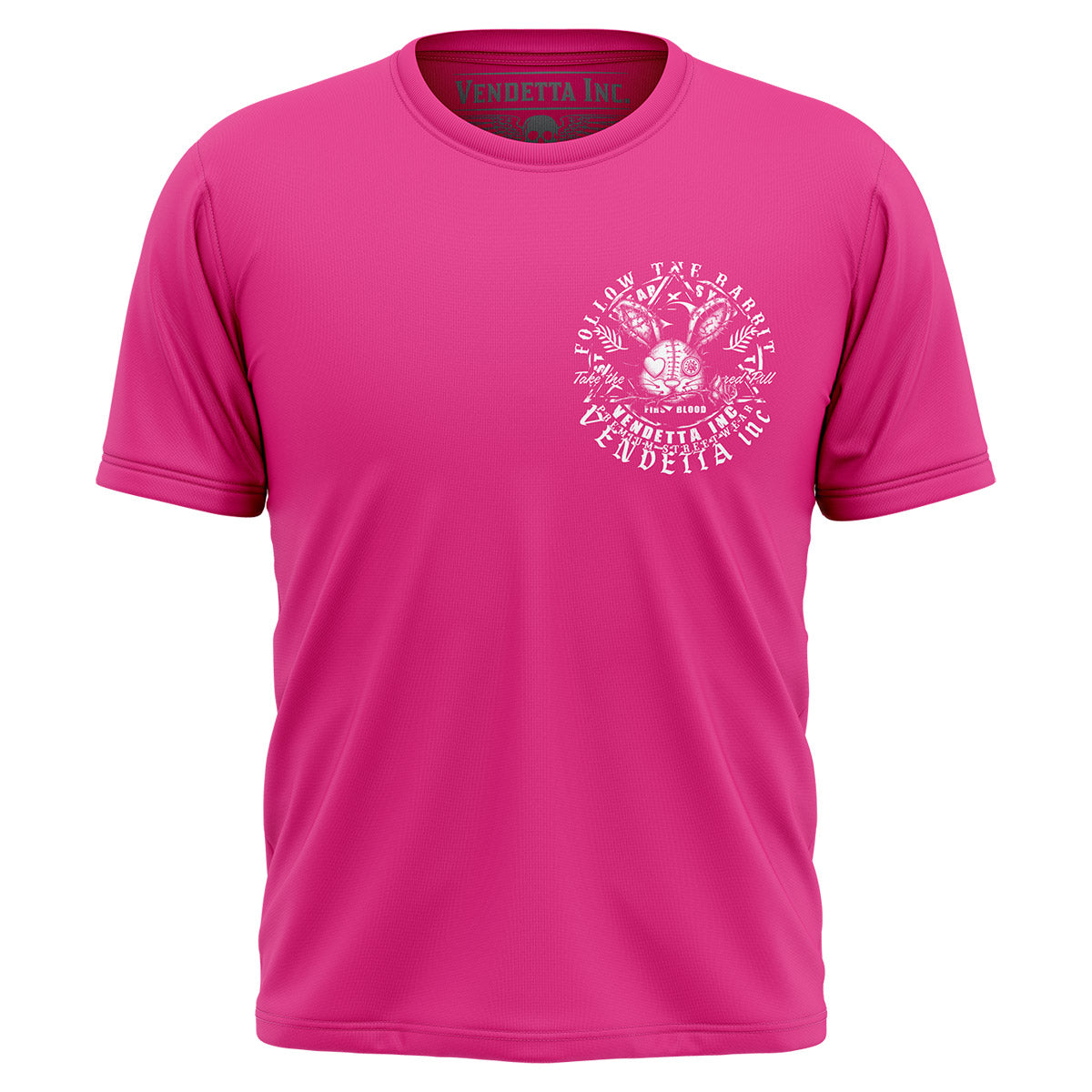 Vendetta Inc. Shirt The Rabbit fuchsia VD-1470