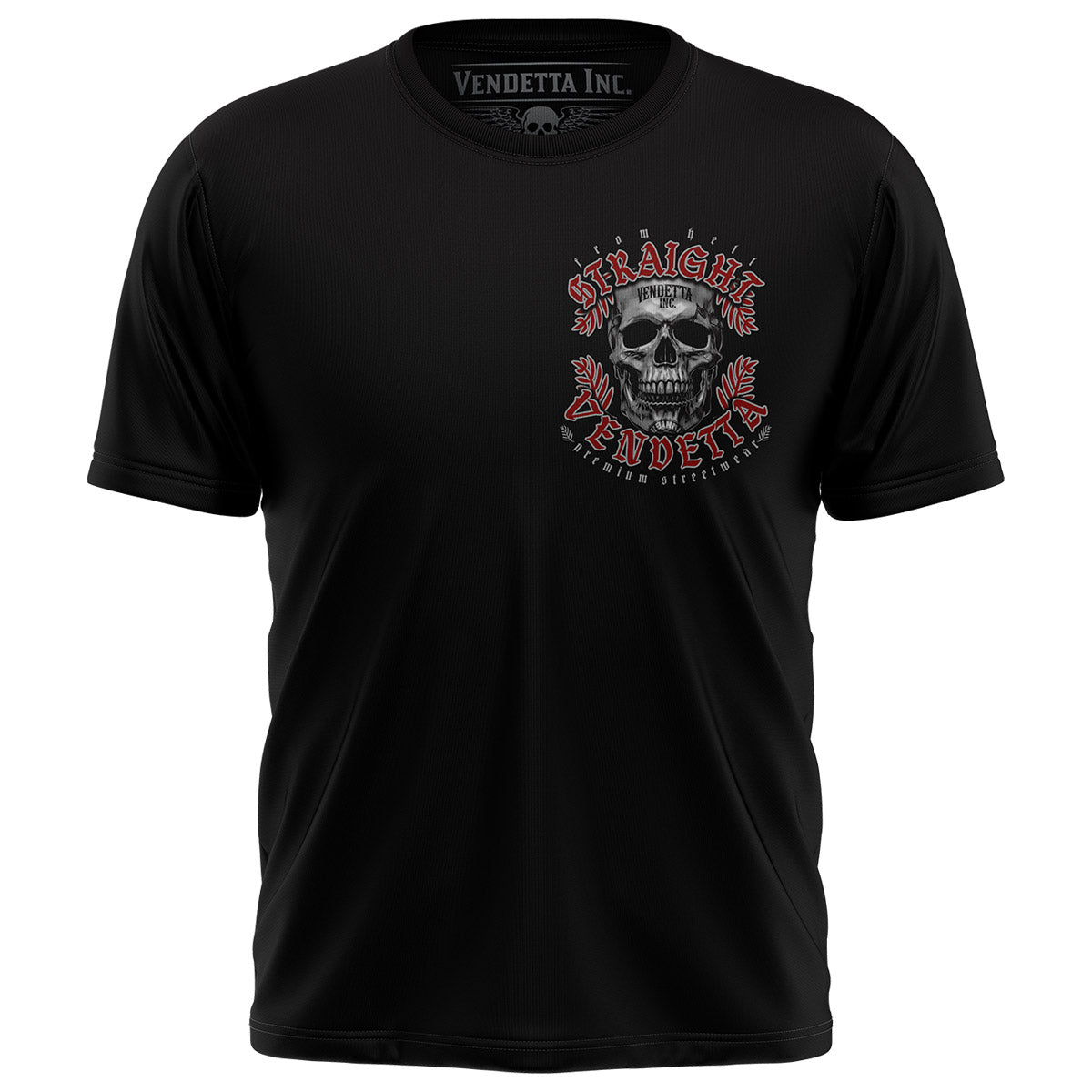 Vendetta Inc. Shirt Straight schwarz VD-1474