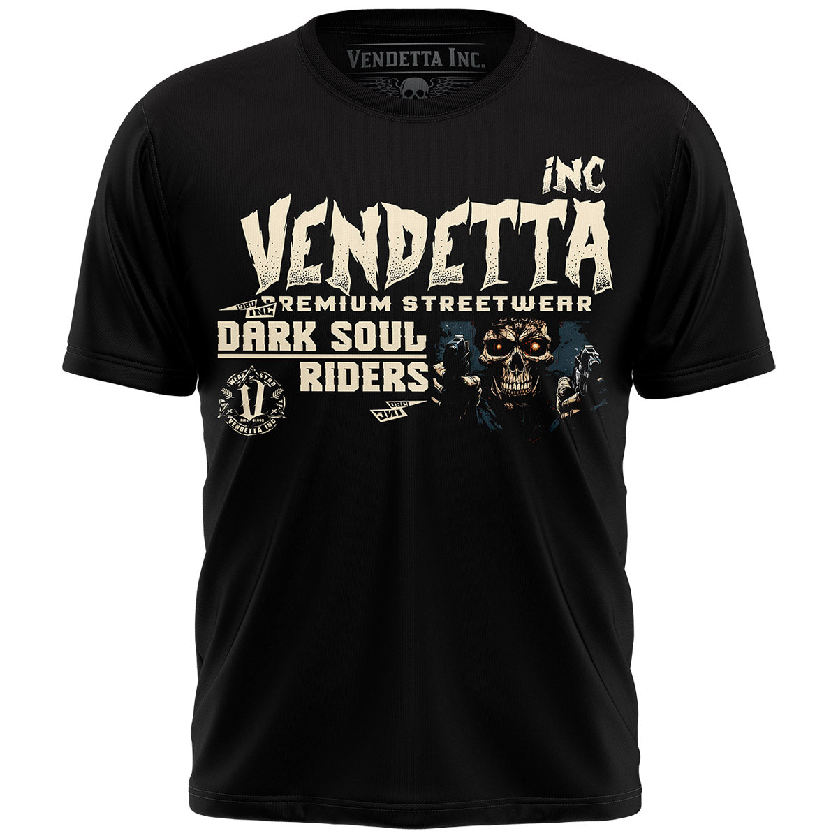 Vendetta Inc. Shirt Riders schwarz VD-1327