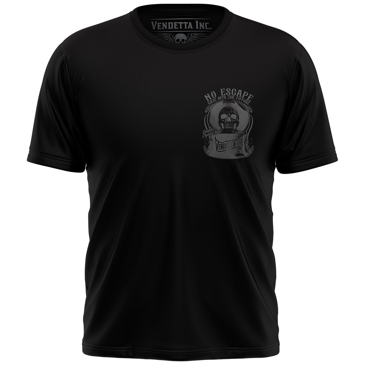 Vendetta Inc. Shirt Crystal Skull schwarz VD-1567