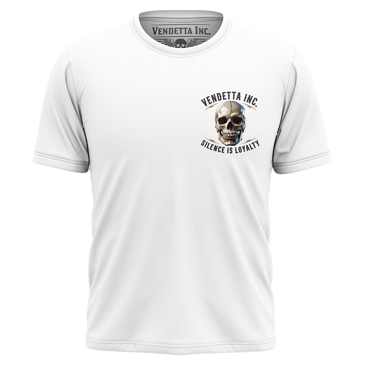 Vendetta Inc. Shirt Silence Is Loyalty weiß