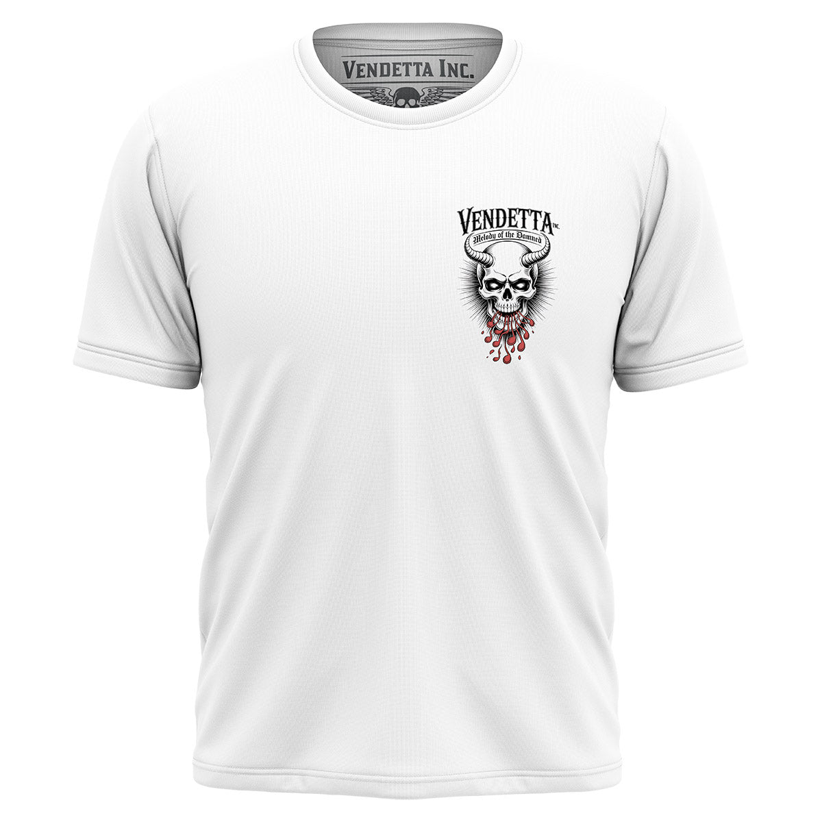 Vendetta Inc. Shirt Melody of the Damned weiß