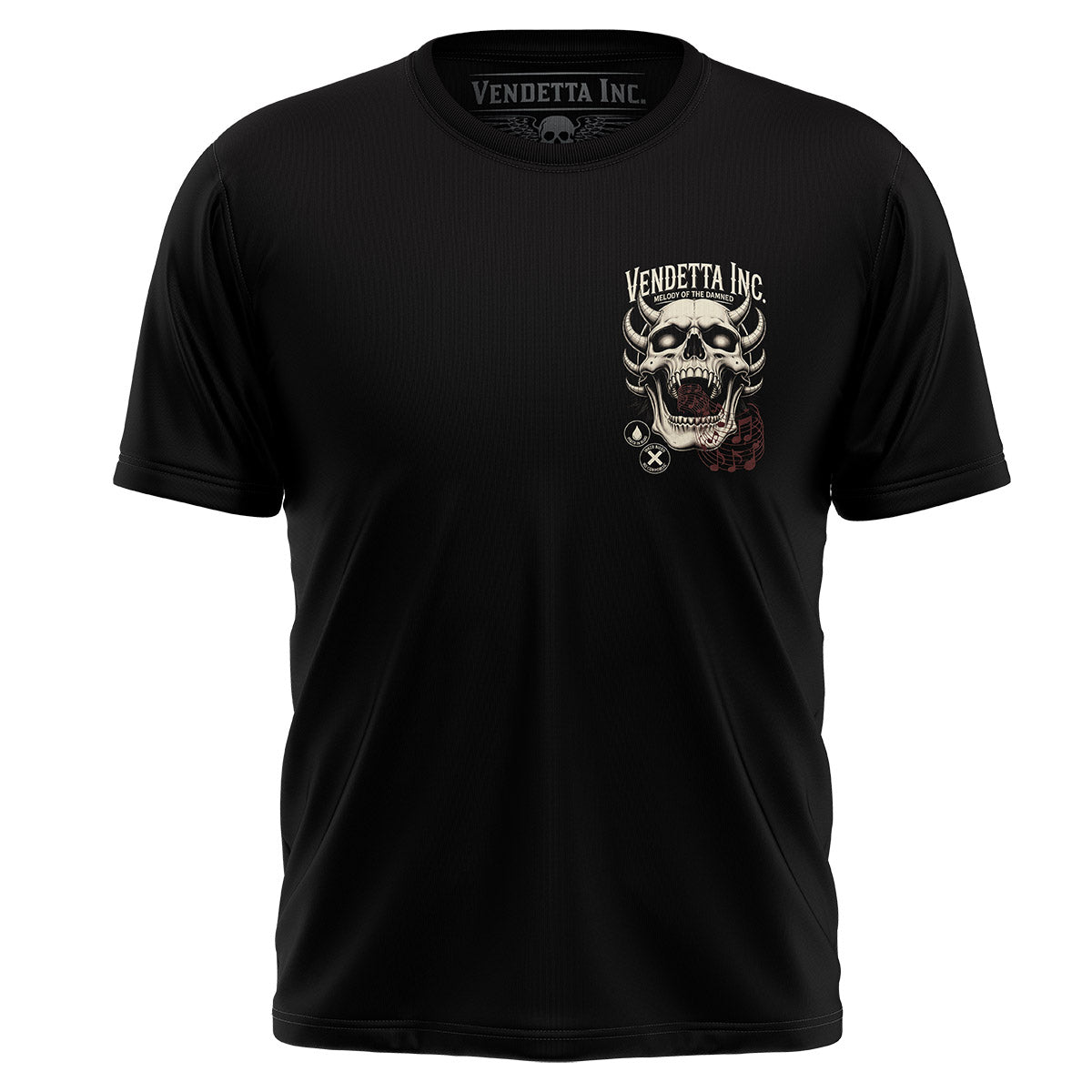 Vendetta Inc. Shirt Melody of the Damned schwarz