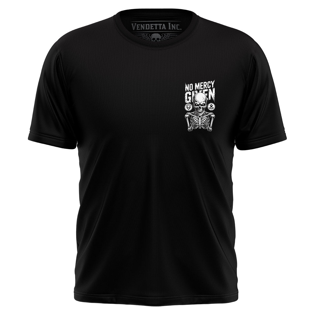 Vendetta Inc. Shirt No Mercy Given schwarz