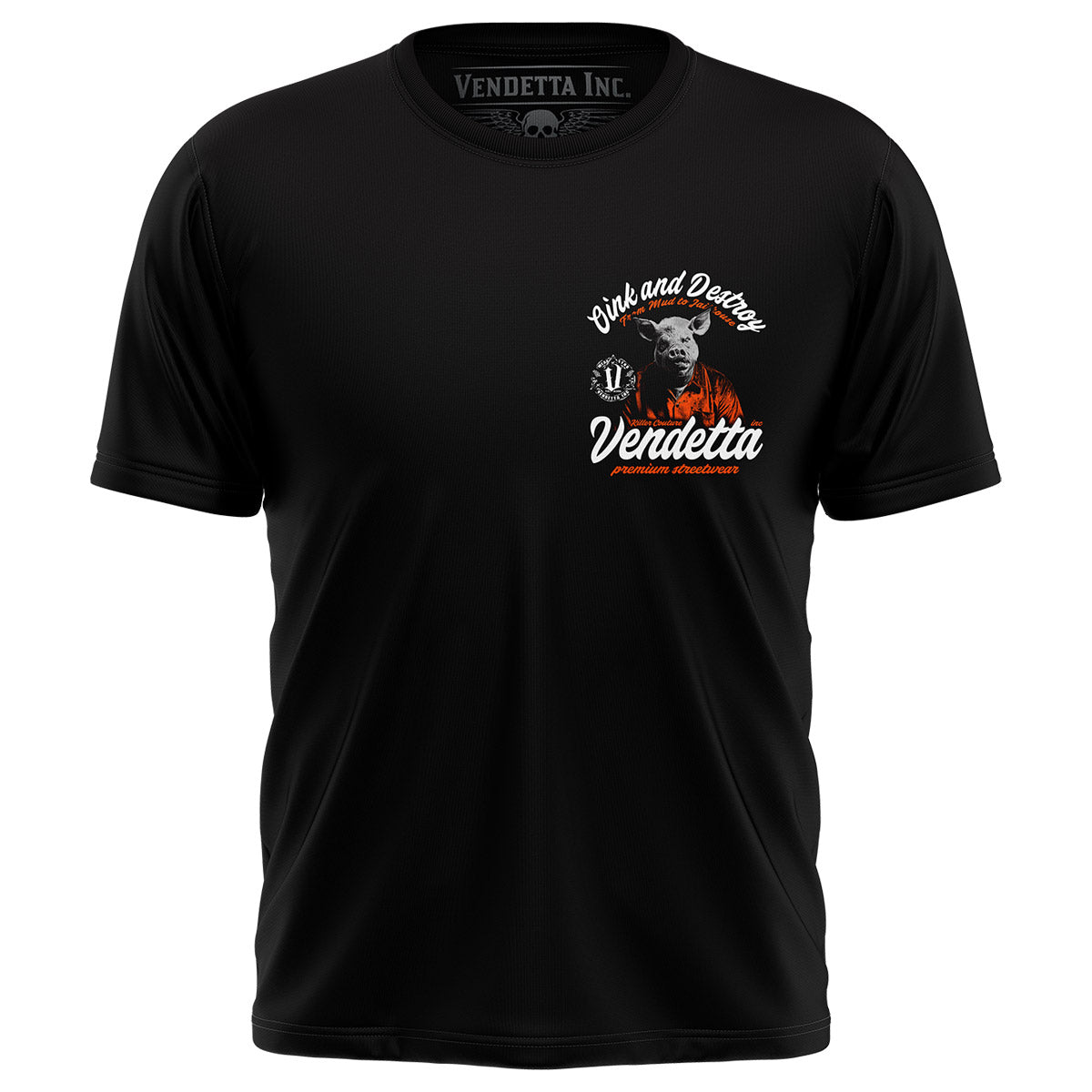 Vendetta Inc. Shirt Pigface schwarz VD-1568