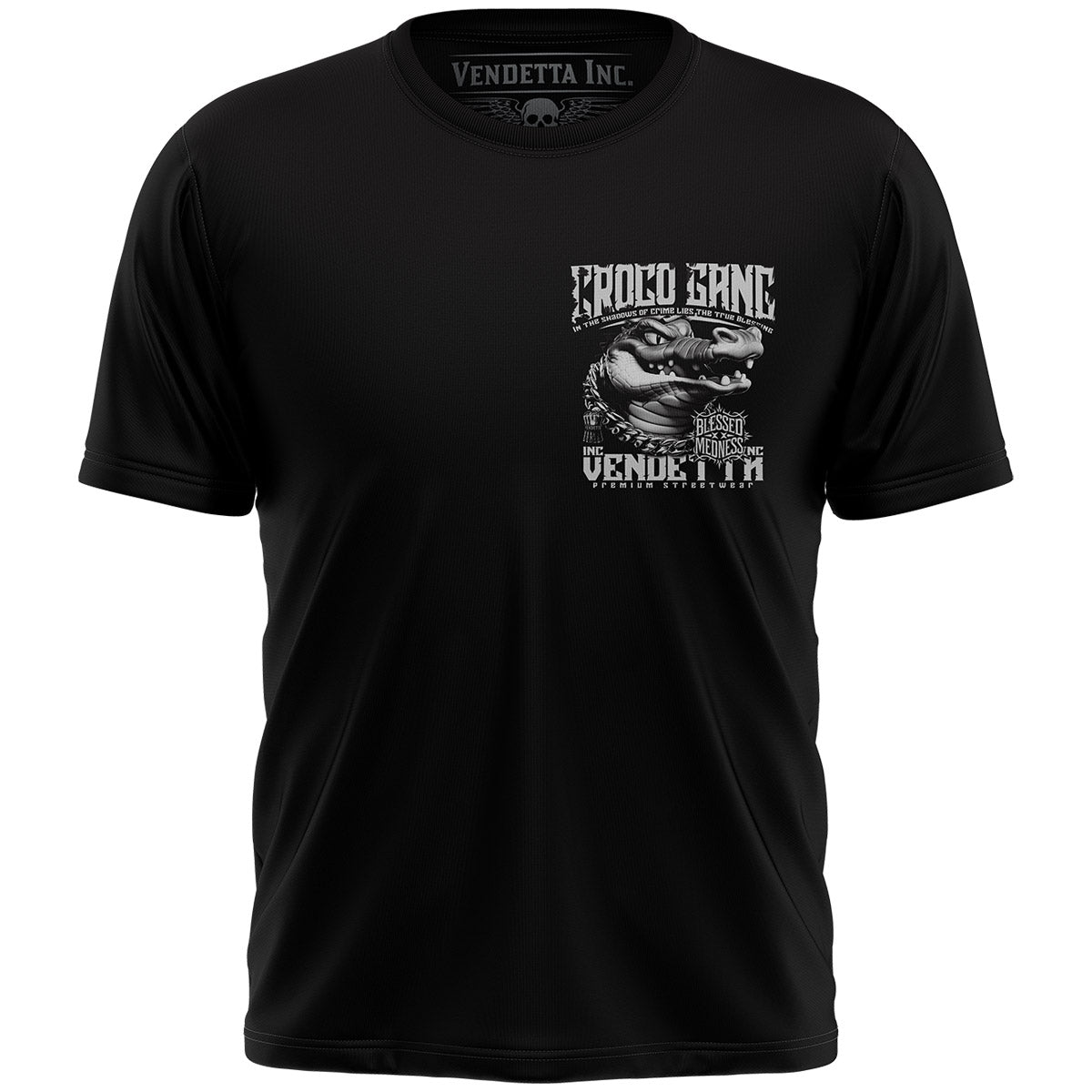 Vendetta Inc. Shirt Croco Gang schwarz VD-1534
