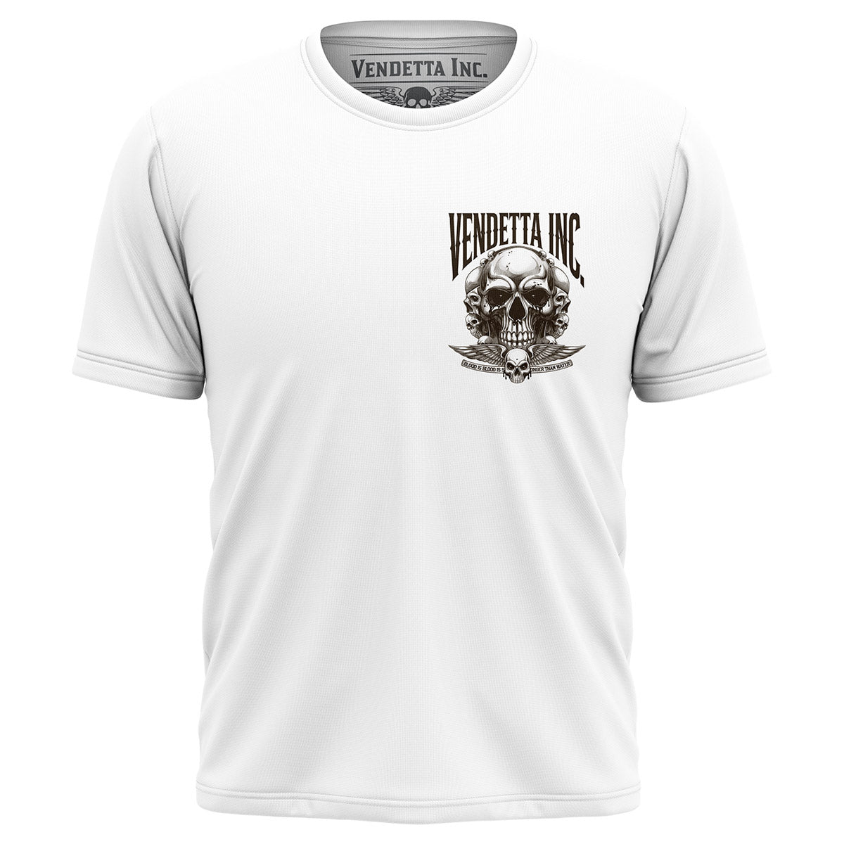 Vendetta Inc. Shirt Skull Empire weiß VD-1572