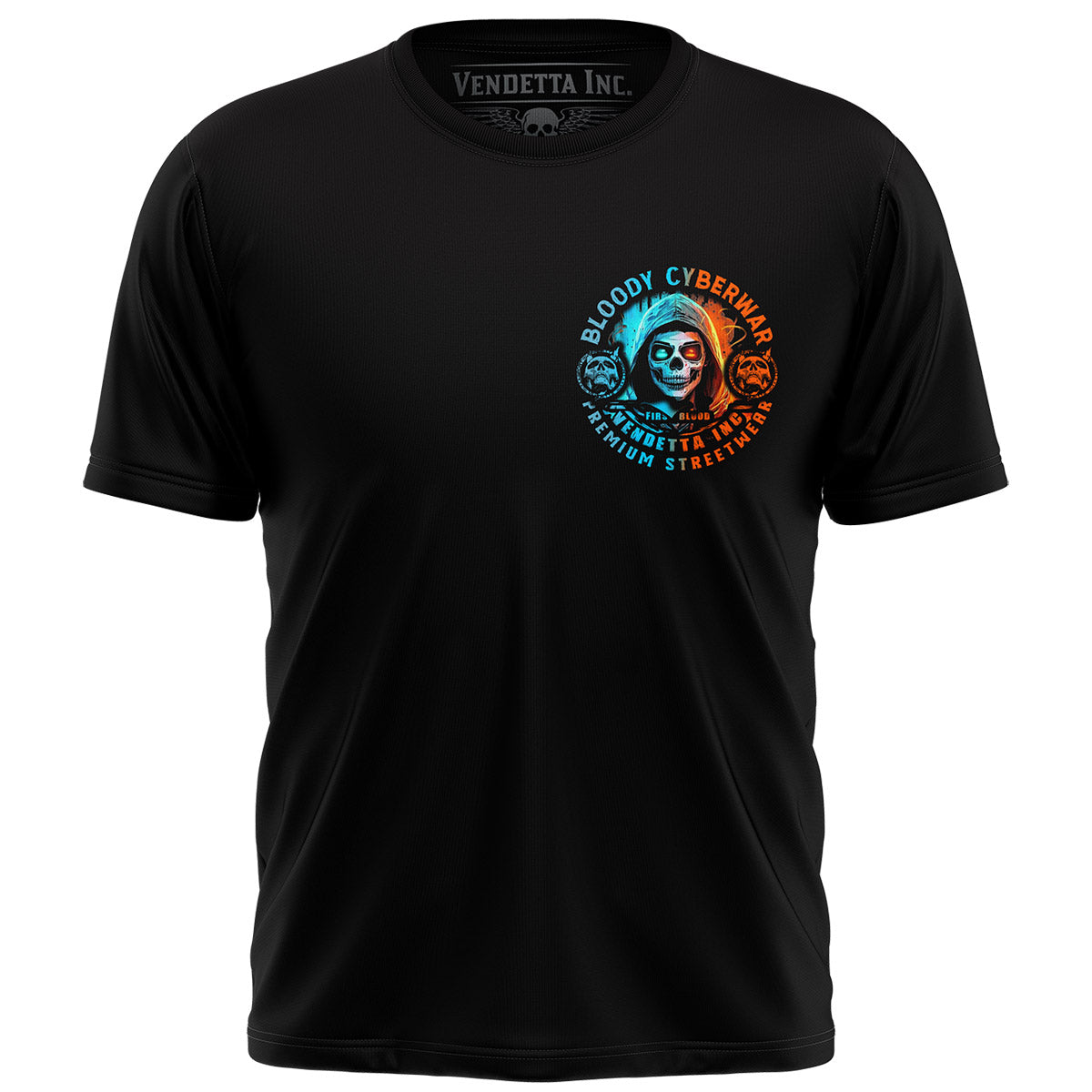 Vendetta Inc. Shirt Cyberwar schwarz