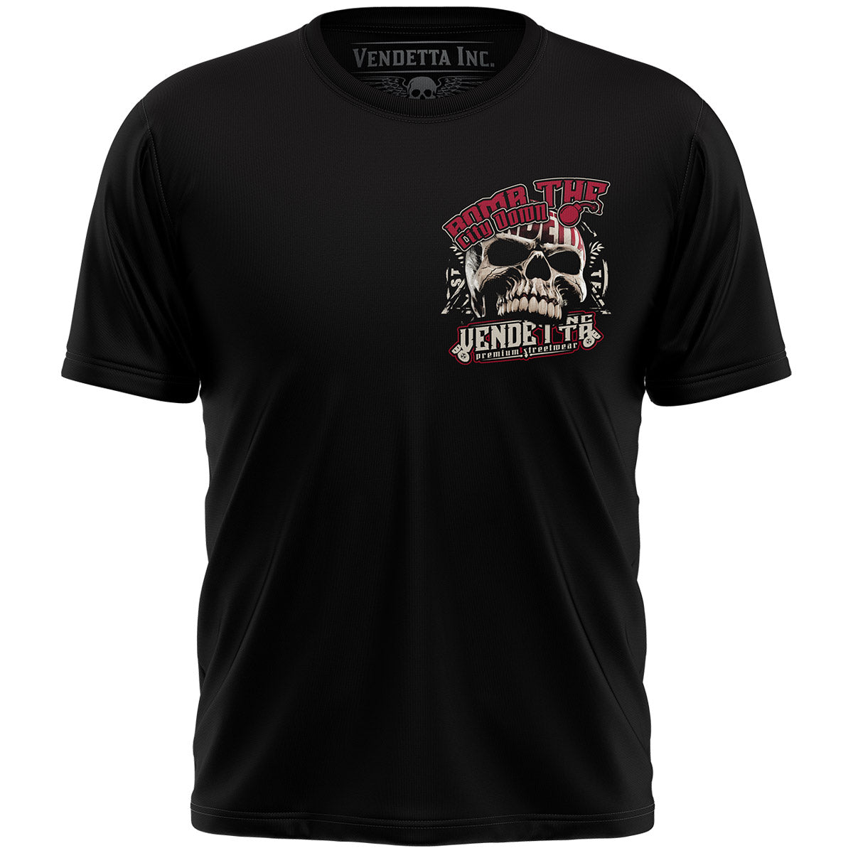 Vendetta Inc. Shirt schwarz City Down