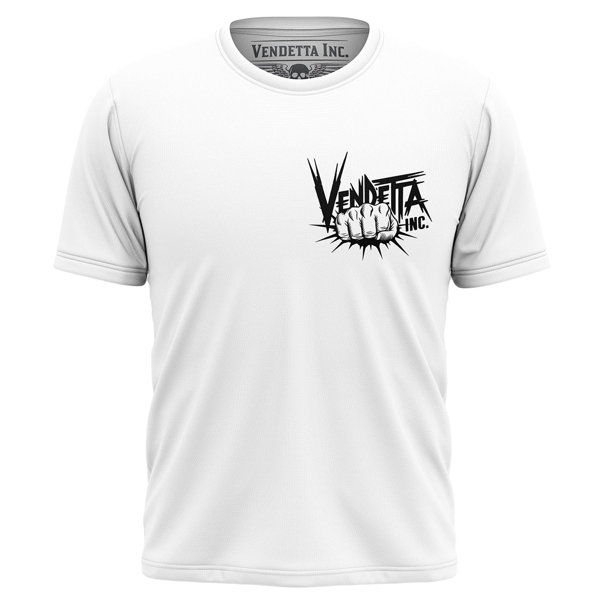 Vendetta Inc. Shirt Fist weiß VD-1574