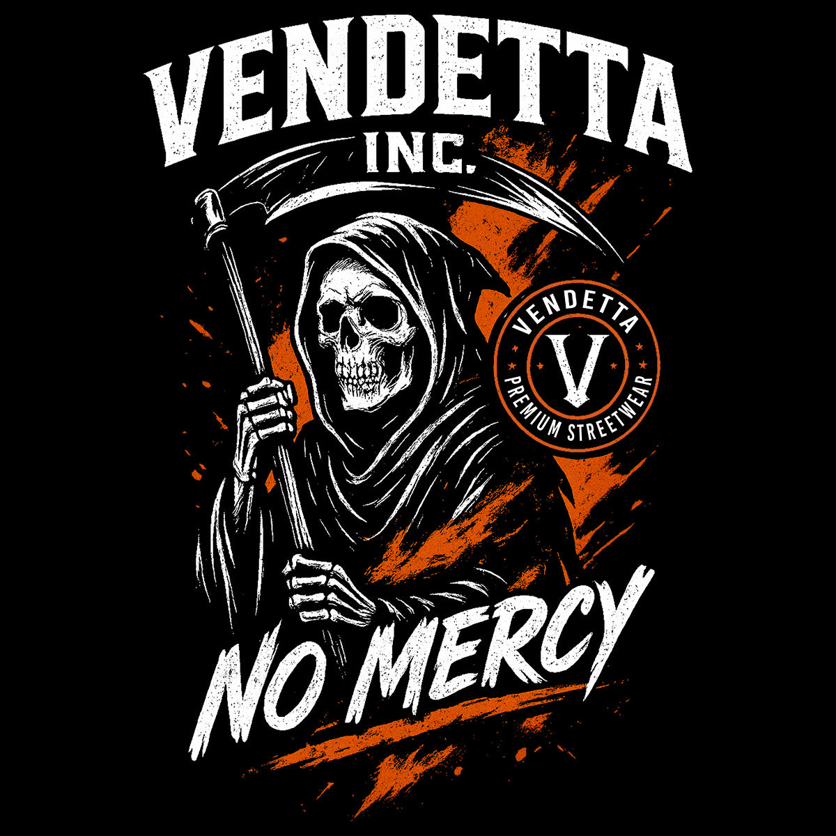 Vendetta Inc. No Mercy 2.0 Shirt schwarz VD-1637
