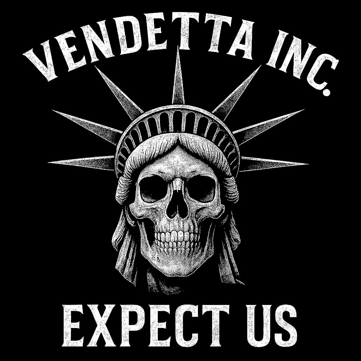 Vendetta Inc. Shirt Expect Us schwarz VD-1647