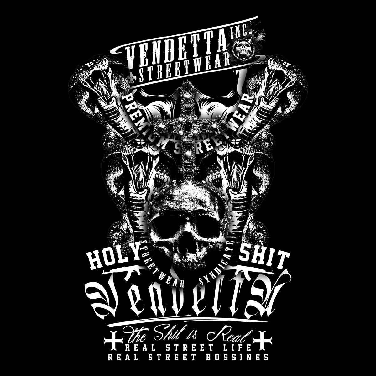 Vendetta Inc. Shirt Holy Syndicate schwarz VD-1451