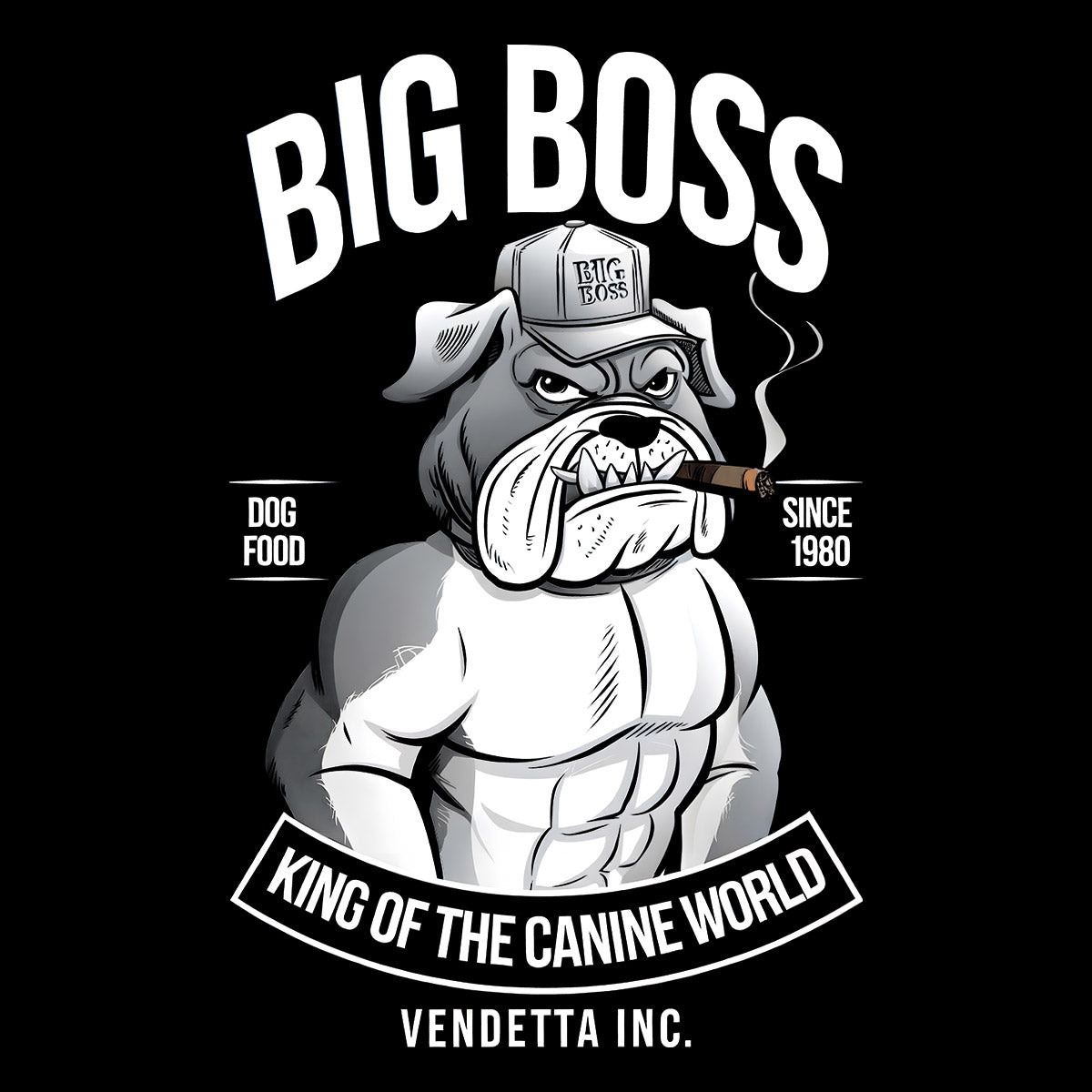 Vendetta Inc. Shirt Big Boss schwarz VD-1462