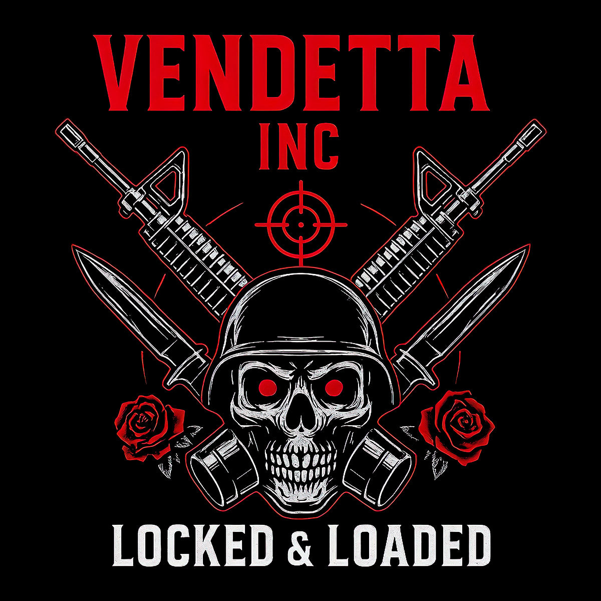 Vendetta Inc. Shirt Loaded schwarz VD-1660