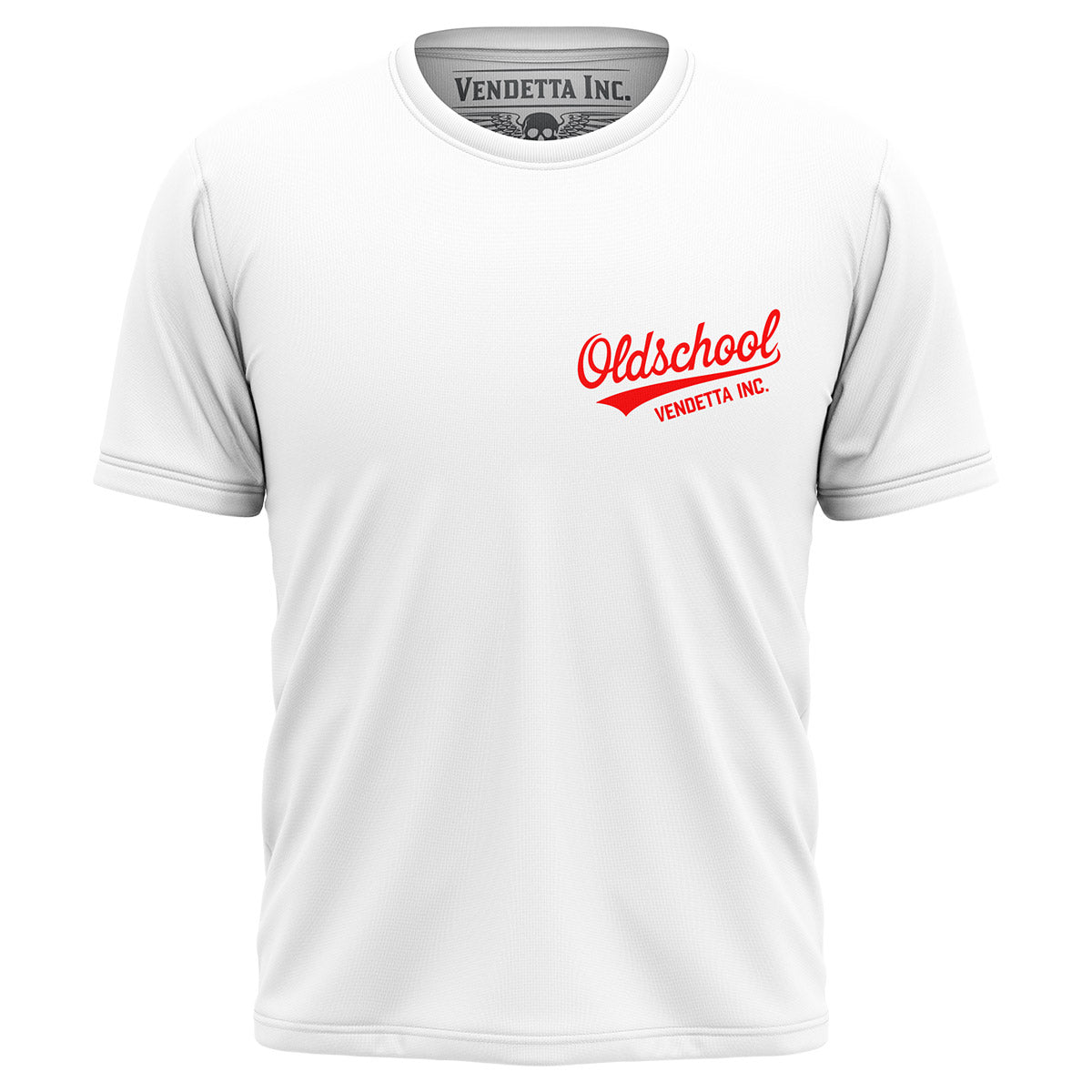 Vendetta Inc. Shirt Oldschool Edition weiß VD-1666