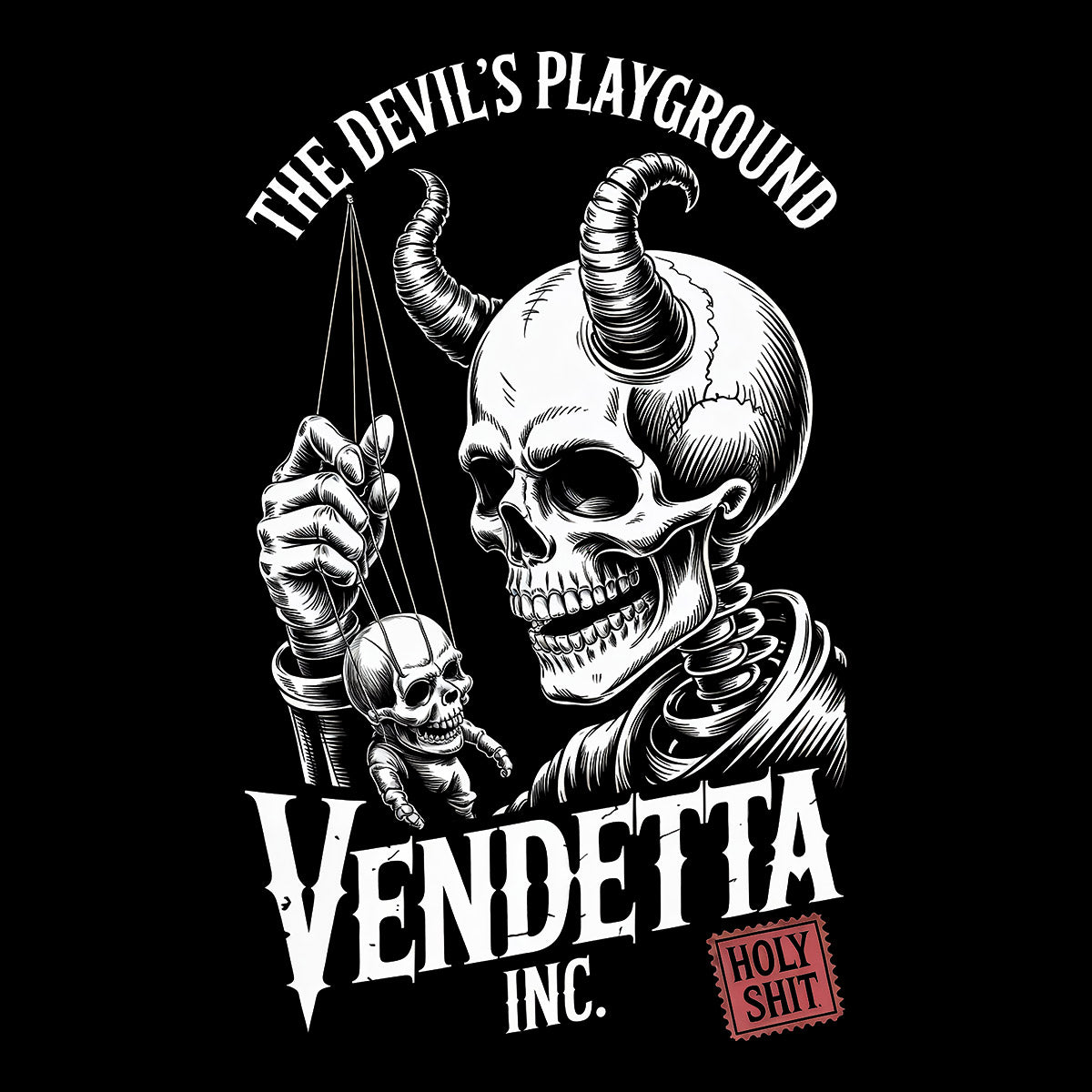 Vendetta Inc. Shirt Playground schwarz