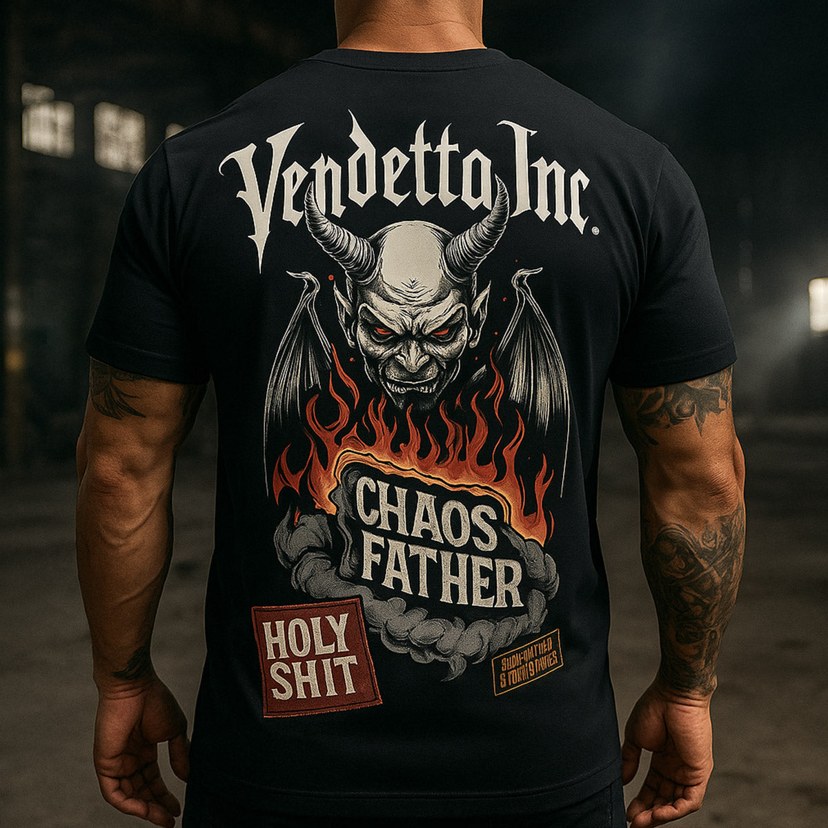 Vendetta Inc. Shirt Chaos Father schwarz