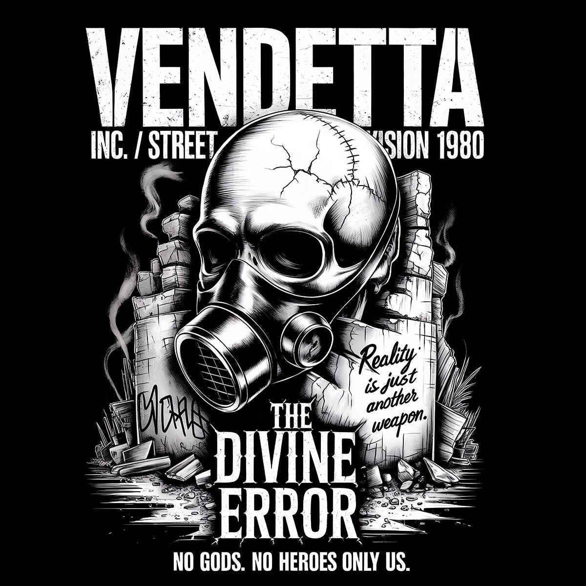 Vendetta Inc. Hoodie Divine Error schwarz