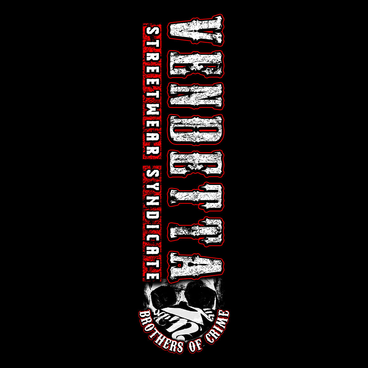 Vendetta Inc. Shirt Spine schwarz