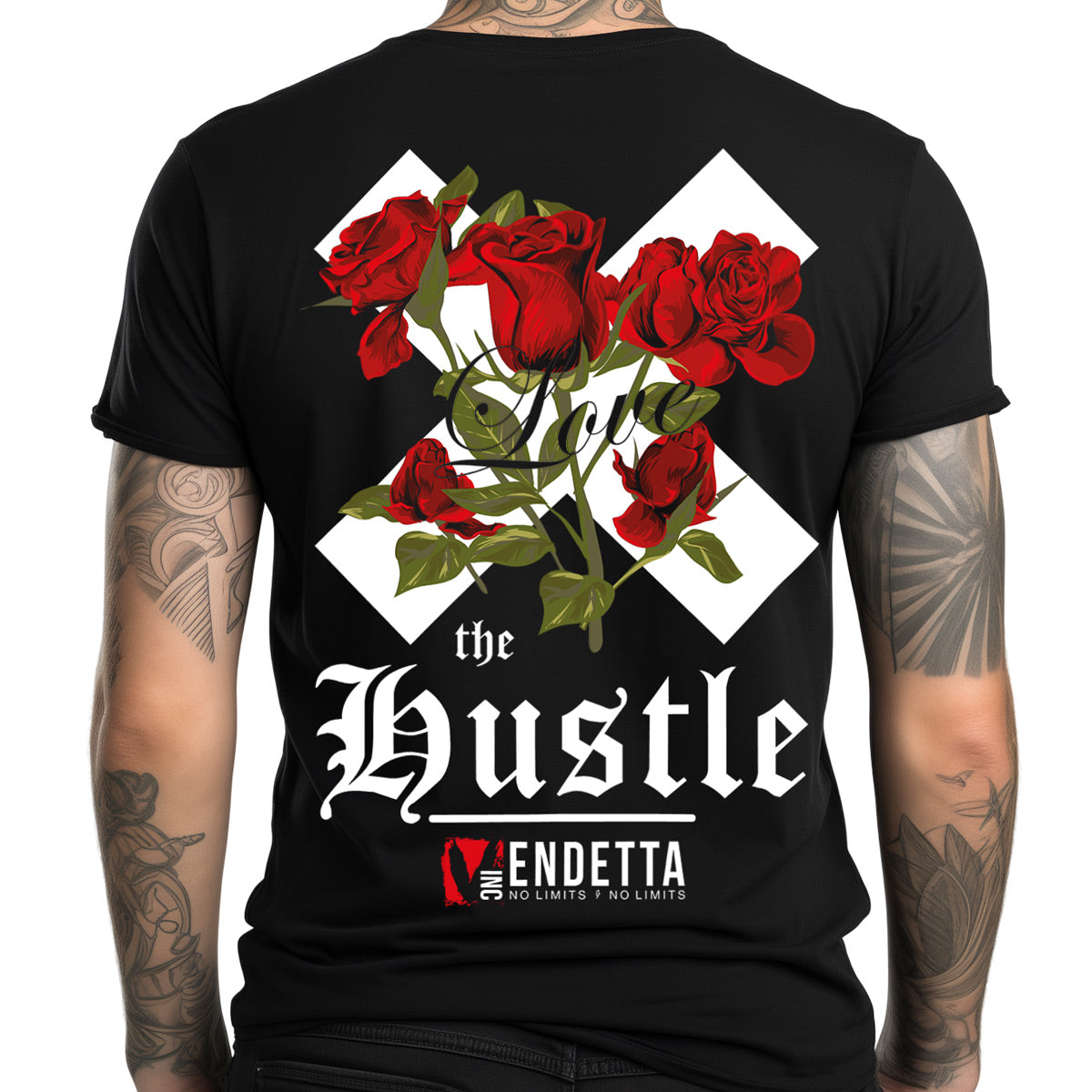 Vendetta Inc. Shirt schwarz Hustle VD-1345