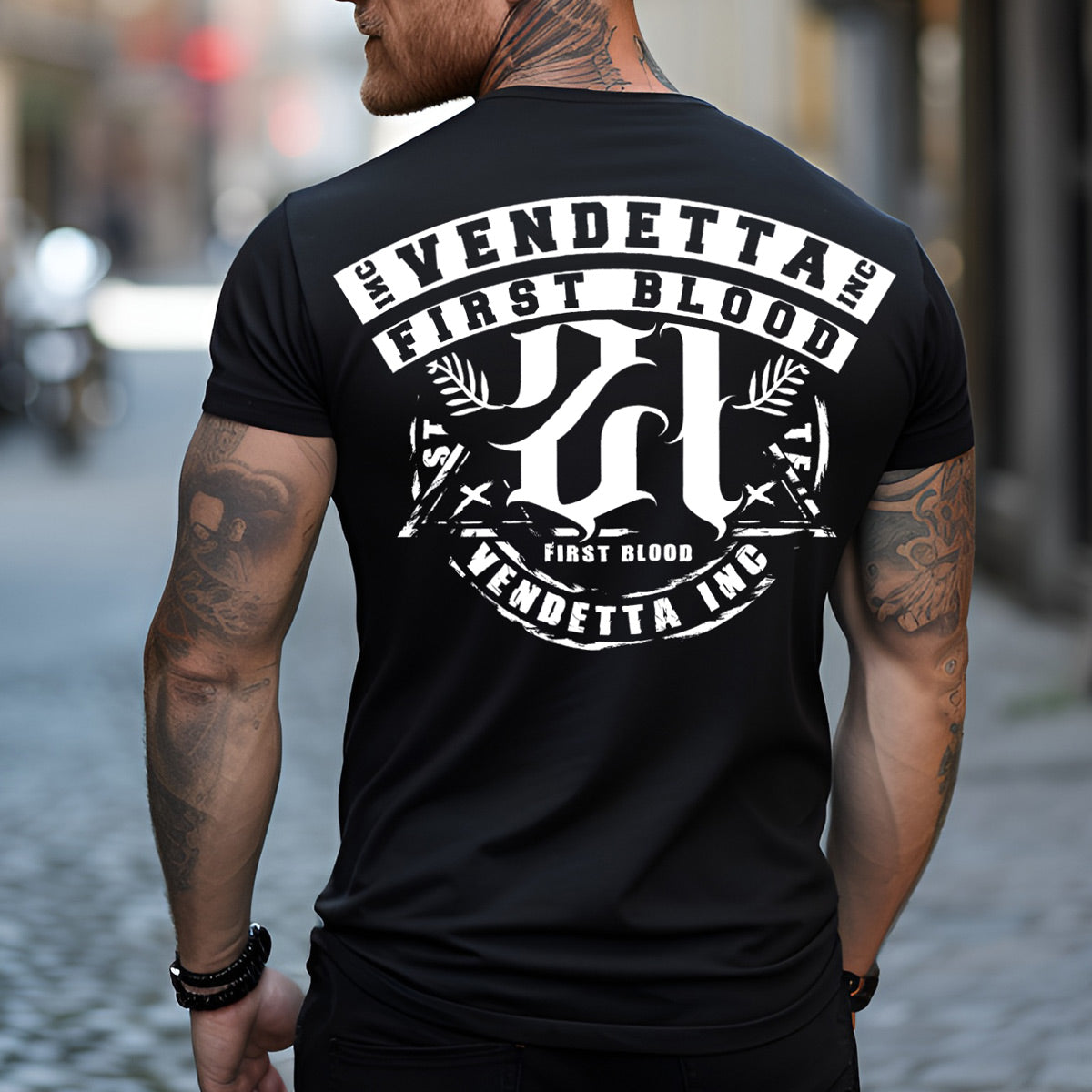 Vendetta Inc. Shirt schwarz Blood 2.0 VD-1340