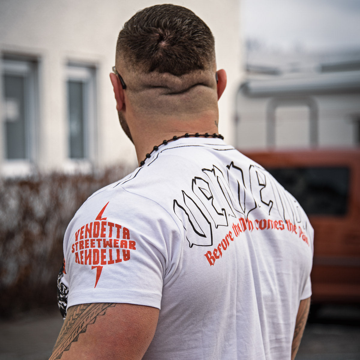 Vendetta Inc. Shirt No Pain weiß VD-1200