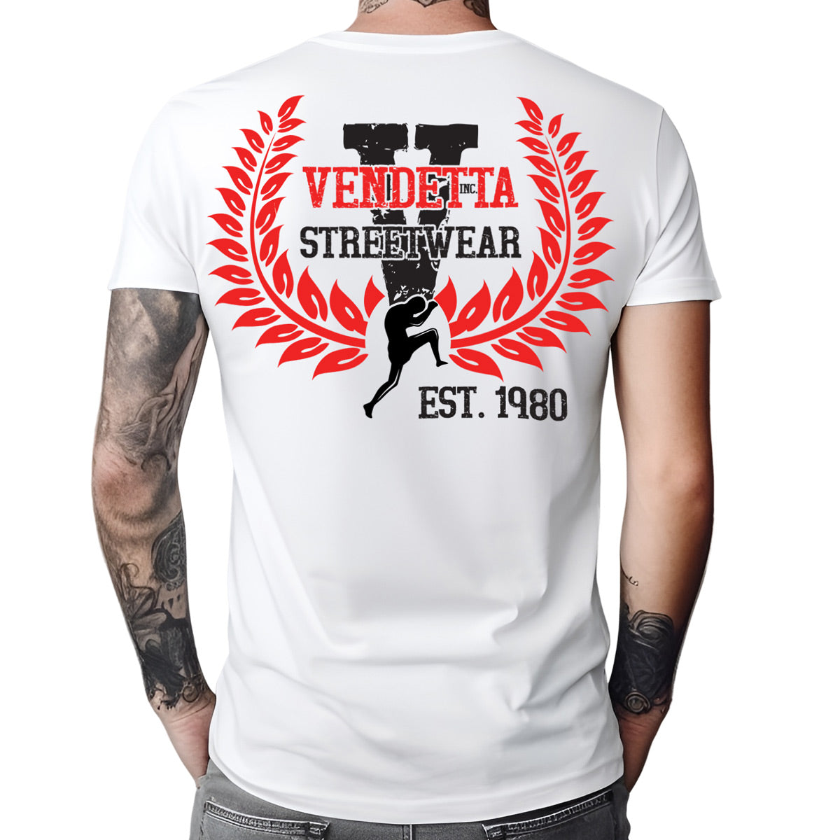 Vendetta Inc. Shirt Two Blood weiß 1318