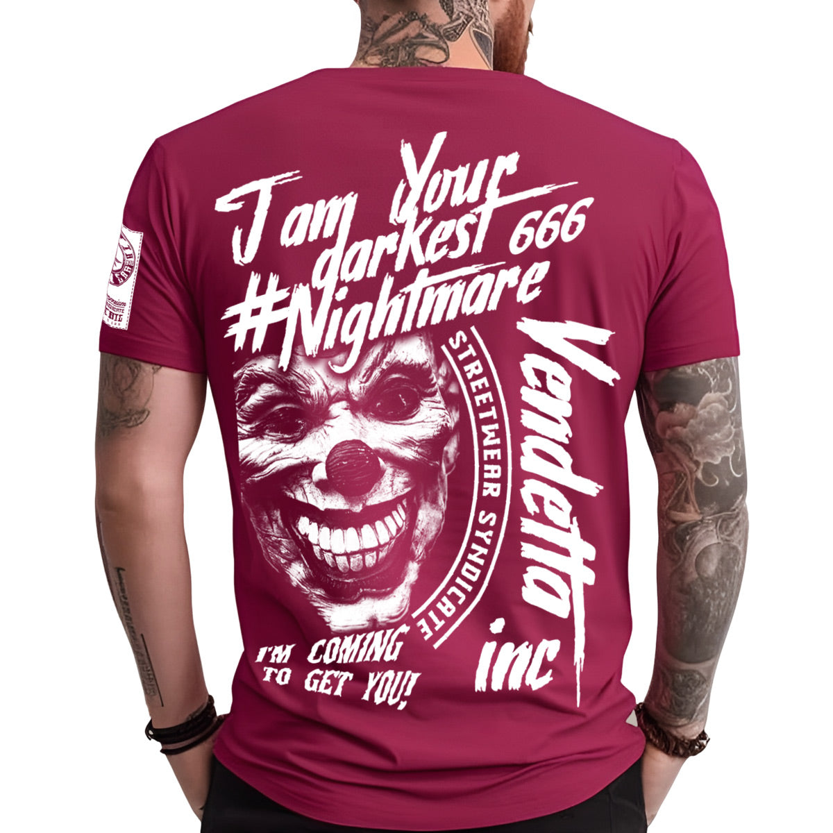 Vendetta Inc. Shirt Nightmare fuchsia VD-1316